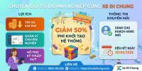 Khuyến Mãi Đặc Biệt: Giảm 50% Phí Khởi Tạo Dịch Vụ Cho Khách Hàng Mới Tại Xe Đi Chung